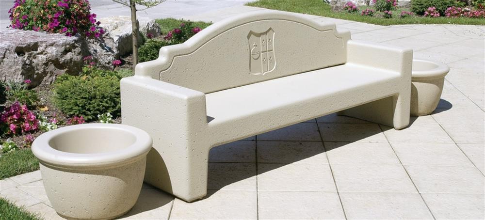 Westlake custom concrete bench